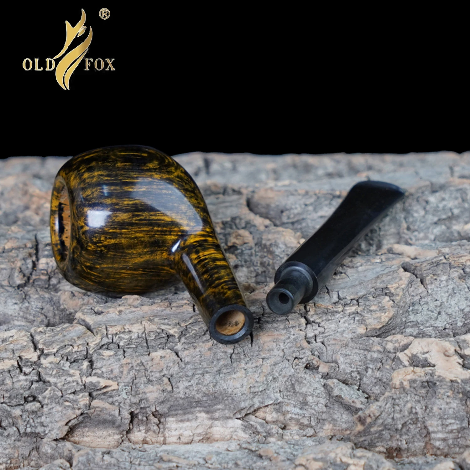 أنبوب تبغ بريار القديم، مقبض مستقيم، أنبوب الأمير الصغير الكلاسيكي، وعاء سميك، أنبوب التفاح، هدية عيد الأب، قناة أنابيب 3 مم #4