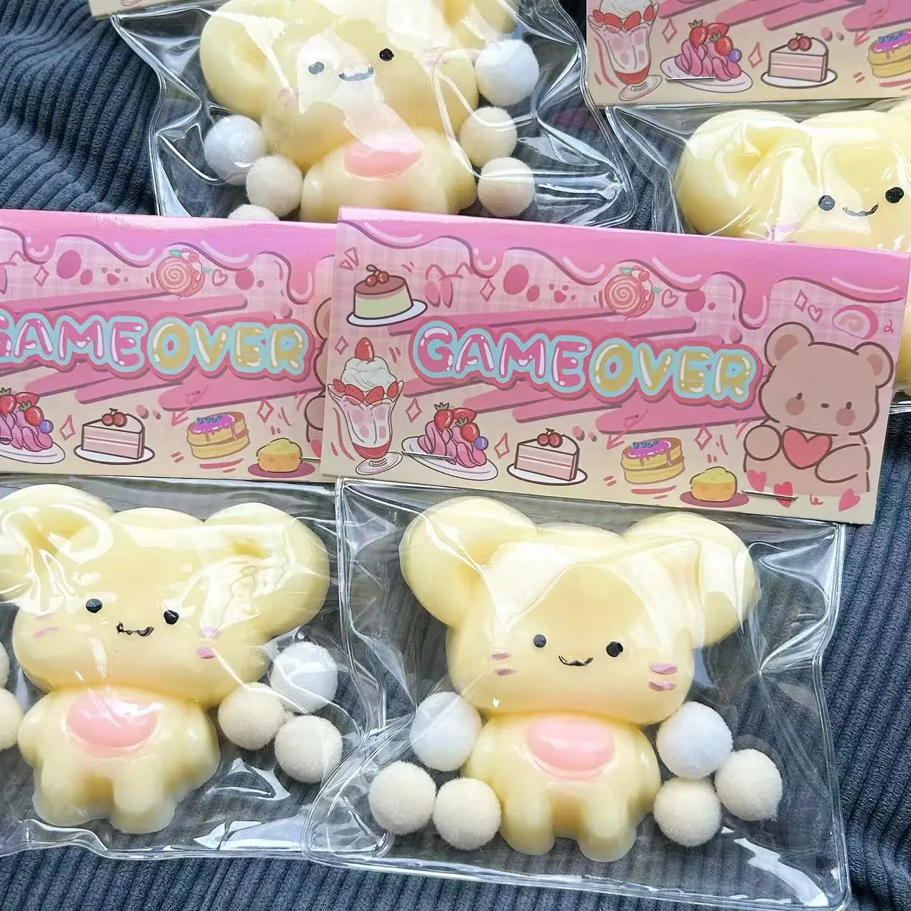 Squishy Mouse Stress Relief Squeeze Toys Anti Stress Squishy Animal Fidget Sensory Squeeze Toys für ADHS Autism Kids Adults ASMR