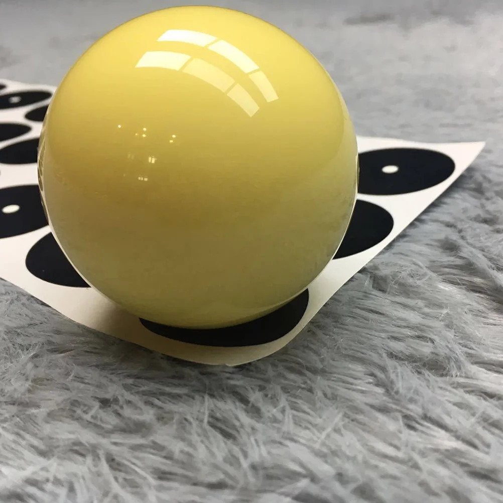 

2 Sheets Pool Billiard Spot Marker Self-adhesive Snooker Stickers Daily Use Wear-resistant Accessories Fiber Cloth