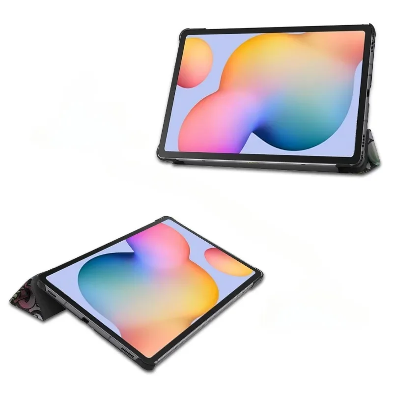 Funda con soporte para tableta Samsung Galaxy Tab S6 Lite, 10,4, 2022, SM-P613, P619, S6 Lite, 10,4, 2020, SM-P610, P615