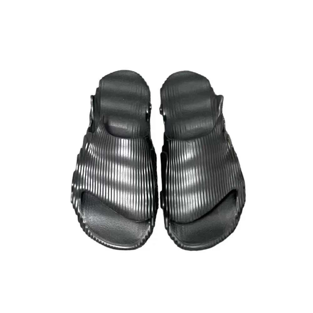 

Bla 3D Printed Casual Slippers Men's Summer Flat Bot Slippers Durable EVA Material Youth Friendly Daily Wear