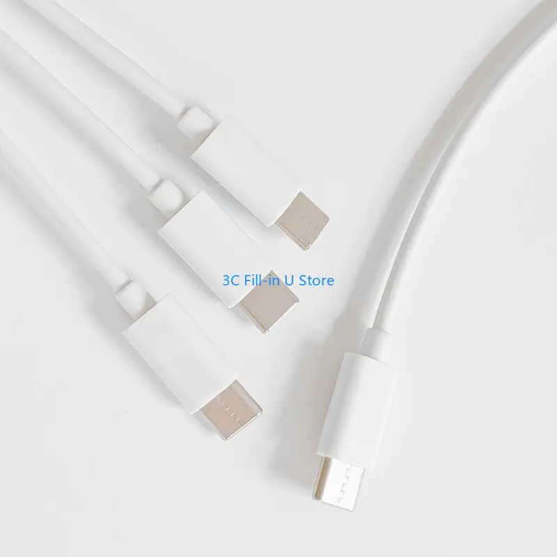 G8TA USB C до Multi 3 в 1 USB Long Cable Cable 1M/3,28 фута зарядка шнура Universal несколько портов длинный кабель USB C.
