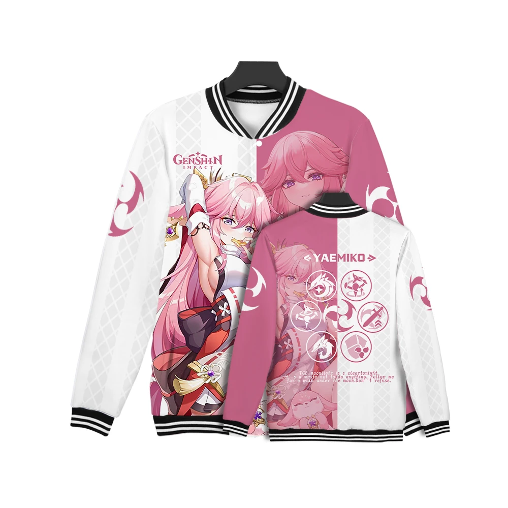 Anime Print Jacket Parent-child Suit Custom Harajuku Casual Sports Student Coat Men and Women Universal Couple Cardigan