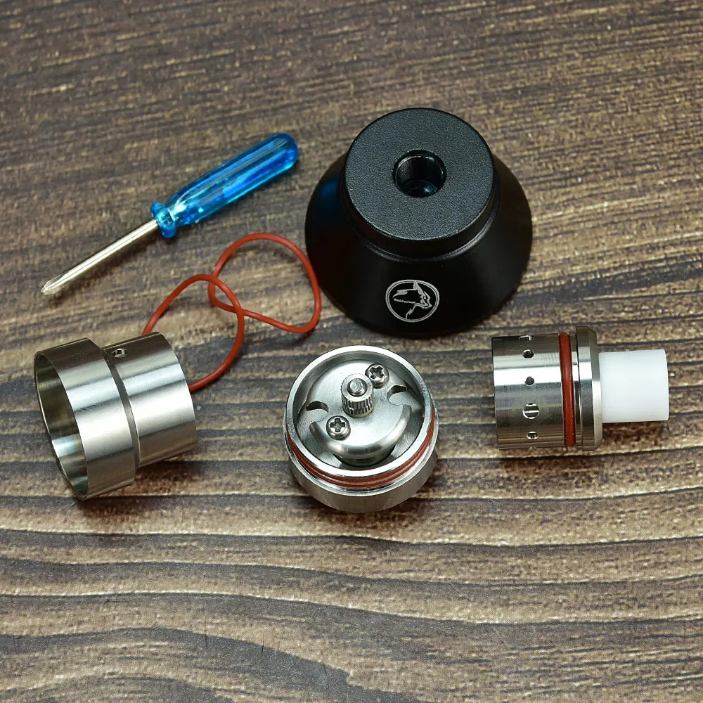 WOLFCOOLVAPE Vaporizer Vape mtl Tank Vaponaute Le Magister rda vape tank Dual/Single Builds rda 22 mm mtl RDA Atomizer atomizer tank