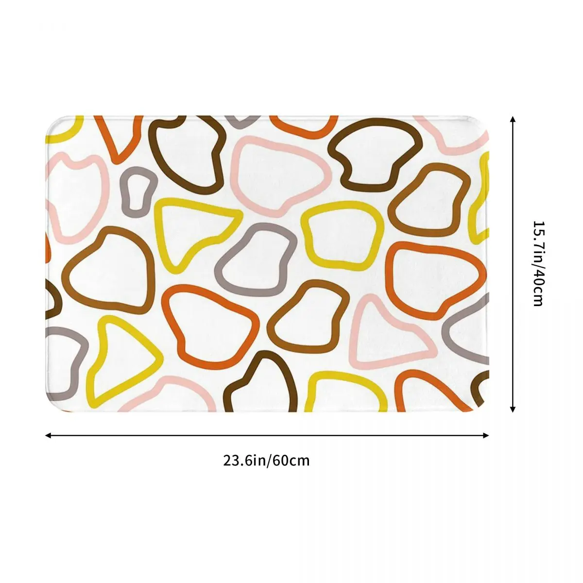 Multicolor Giraffe Doormat Washable Carpet Rug Kitchen Entrance Home Floor Mat for Living room Footpad Mats