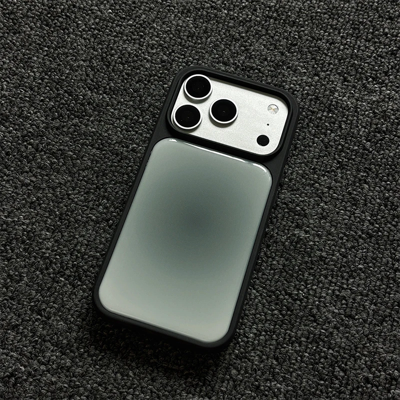 Korean Ins Green Gray Gradient - огляд і ціна Phone Cases Green