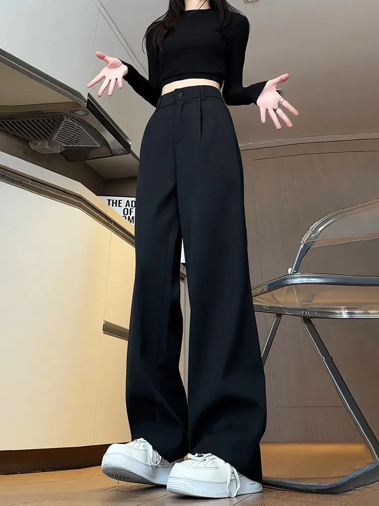 

Bla Slim Fit Straight Leg Men's Pants Spring Thin Micro Flared Casual Wear mid Waist Spring Summer Online Exclusive