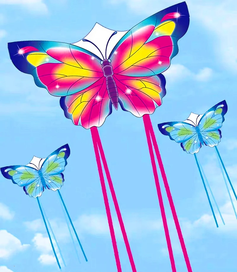 Butterfly kites flying for kids kites nylon kites factory Windsurfing colorful flying kites flying snake koi fish flying dragon