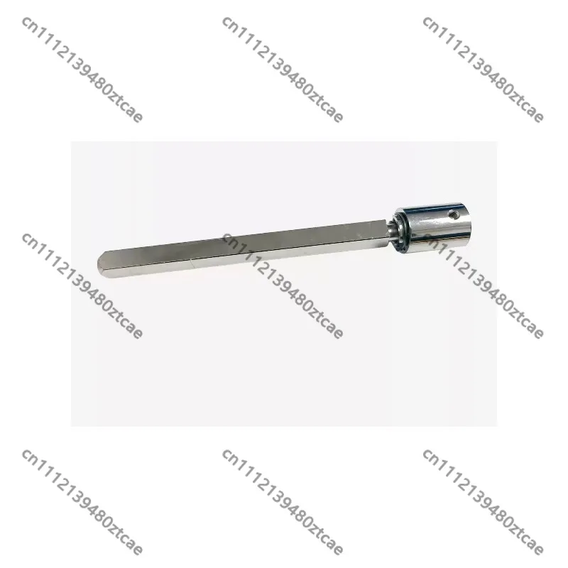 Gear, Ball Head Shaft with Square Rod for Conveyor Table, Replacement Spare Parts for Continuous Sealing Packaging Machine