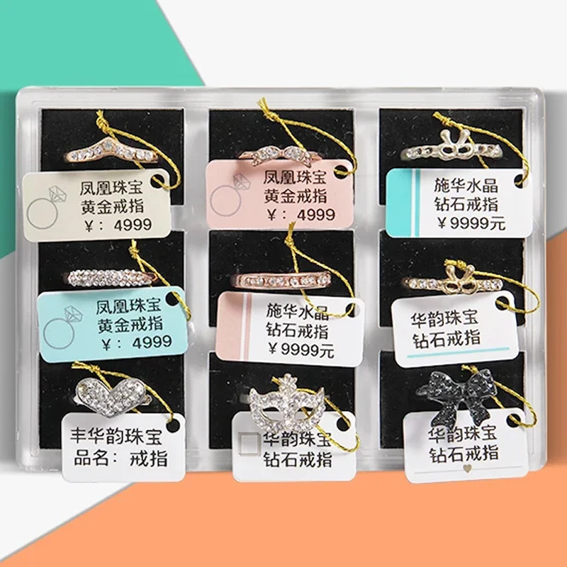 

Niimbot Thermal Jewelry Label Paper for D11/D110/D110 Jewelry Price Tag Waterproof Ornaments Glasses Sticker Label Tape