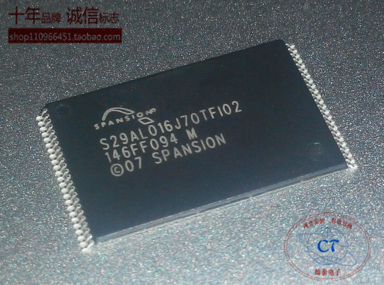 S29AL016J70TFI02 TSOP-48 SPANSION() FLASH    10PCS