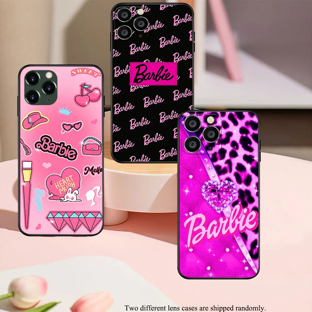 UK-54 Fashion Barbie Princess Soft Case For iPhone 5S SE 6 6S 7 8 11 X XS XR Plus Max Pro