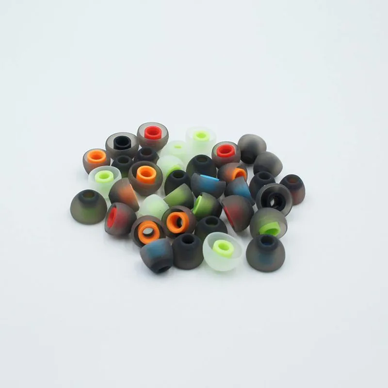 سماعات أذن سيليكون عالمية لسماعات الأذن ، بديلة ناعمة ، عالية الجودة ، ودادات IEM ، مناسبة لـ-من من من من من من-من-من ، 3 أزواج ، S ، M ، L