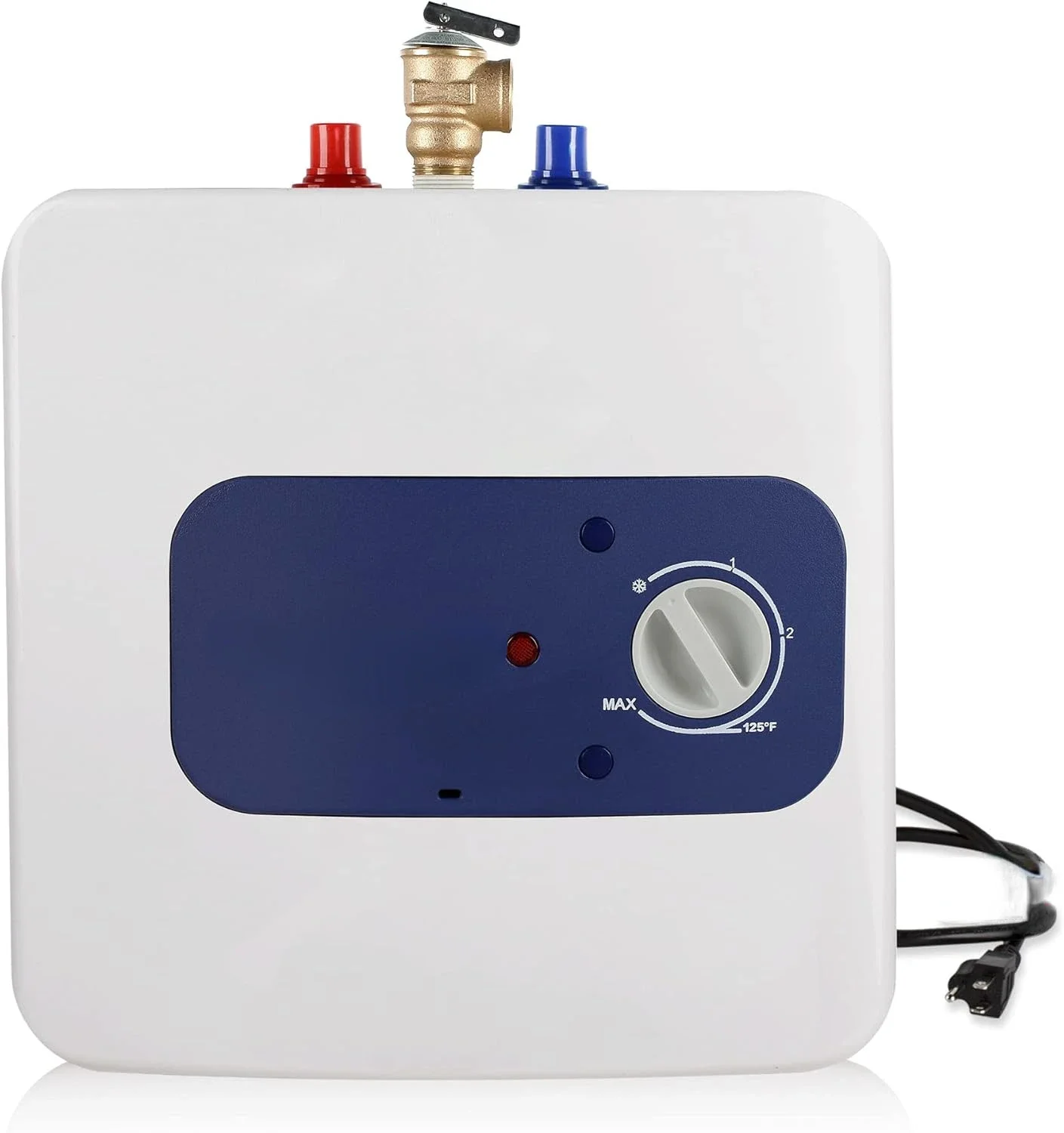 Mini Tank Water Heater Electric, 1.32 Gallons Small Under Sink Water Heater for Point of Use Instant Hot Water