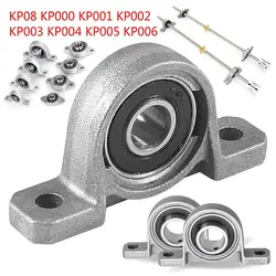 8mm 10mm 12mm 15mm Mounted Block Housing KP000 KP001 KP002 Thrust Bearing Pillow Block Bearing ZINC Alloy