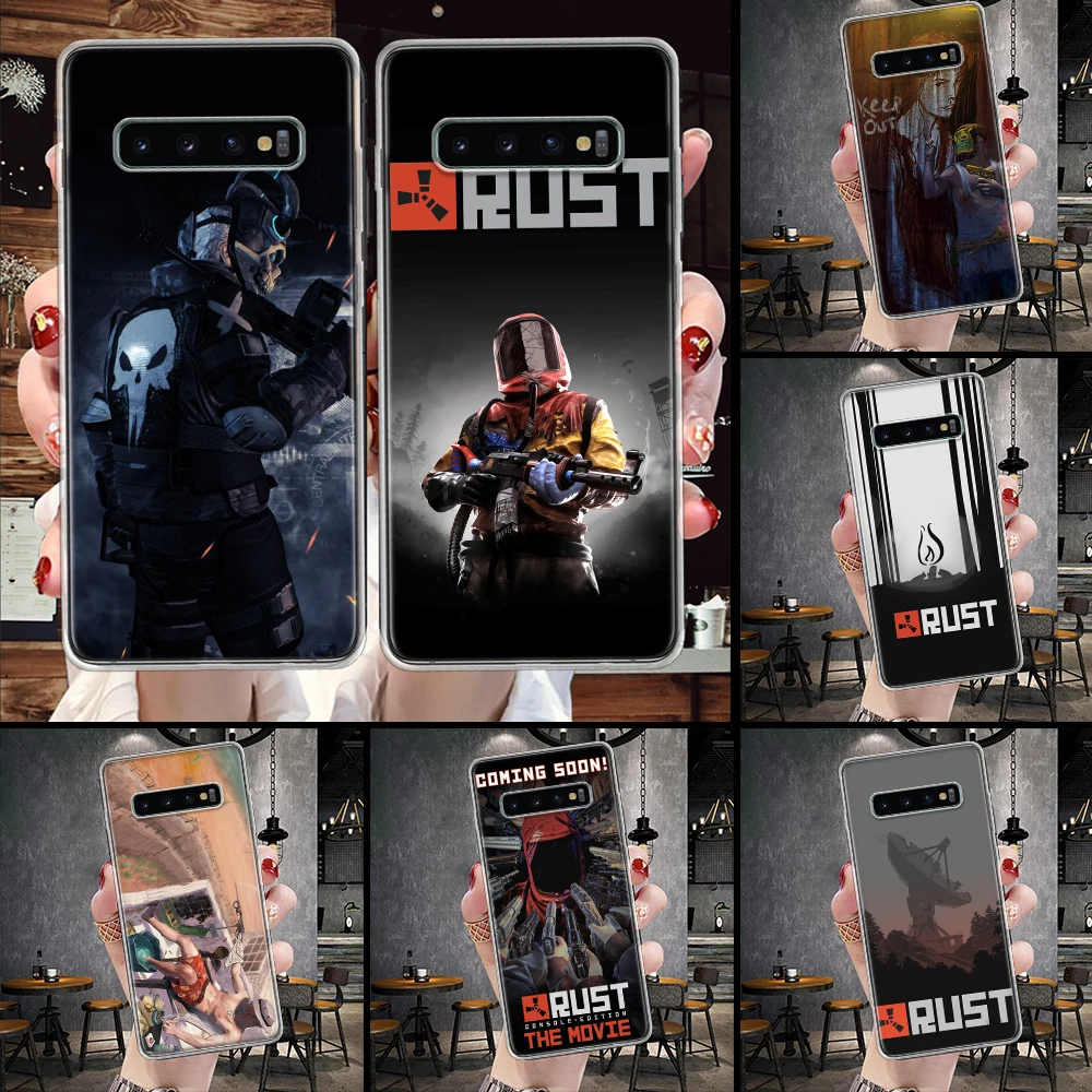 Shooting Rust Game Phone Case For Samsung Galaxy S21 S20 FE S22 S23 S24 Ultra S10 Plus S9 + S8 S10E Soft Cover Shell Coque