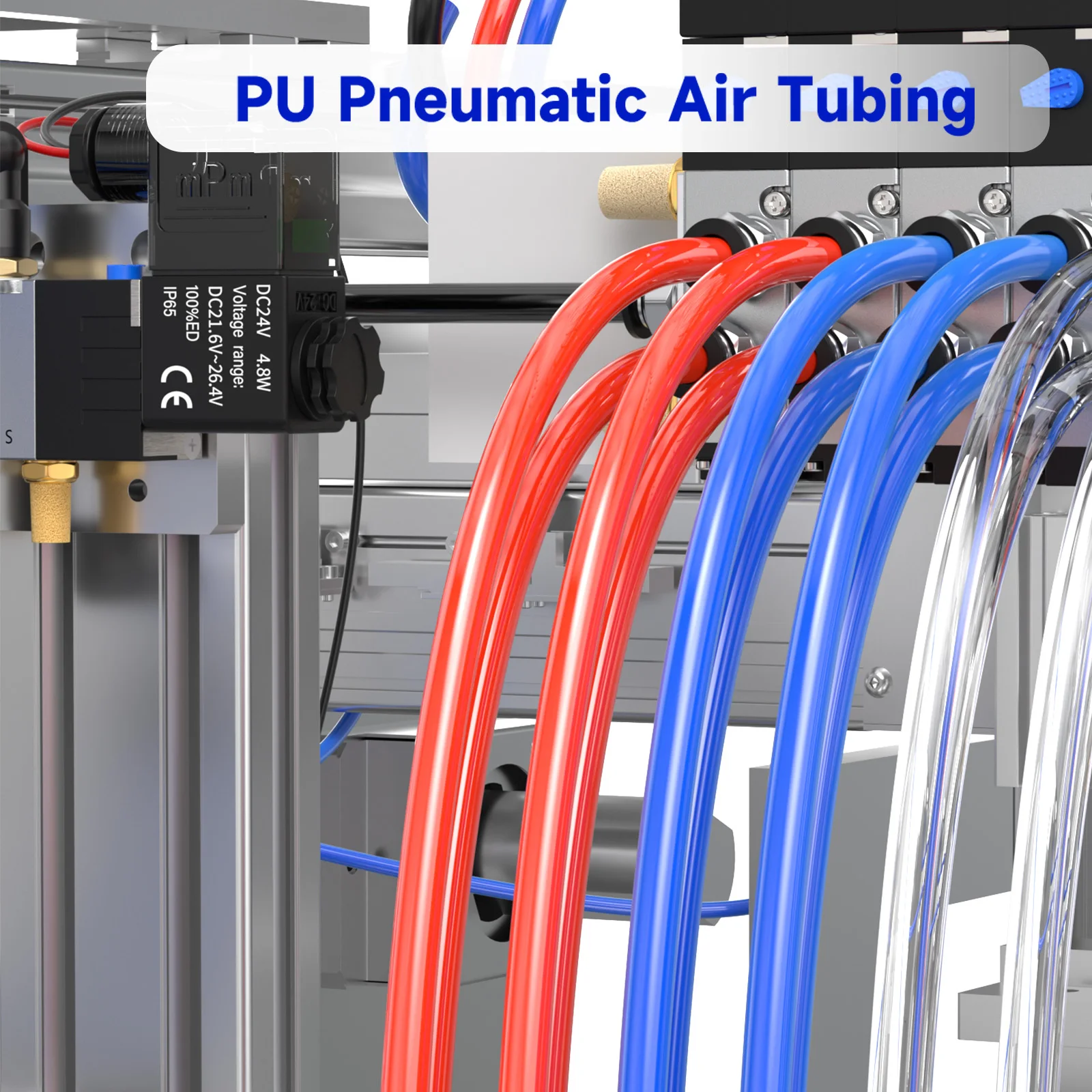 بو القصبة الهوائية خرطوم ضاغط الهواء أنبوب 4/6/8/10/12/16 مللي متر أنبوب مضخة هوائية مقاومة للضغط العالي #6