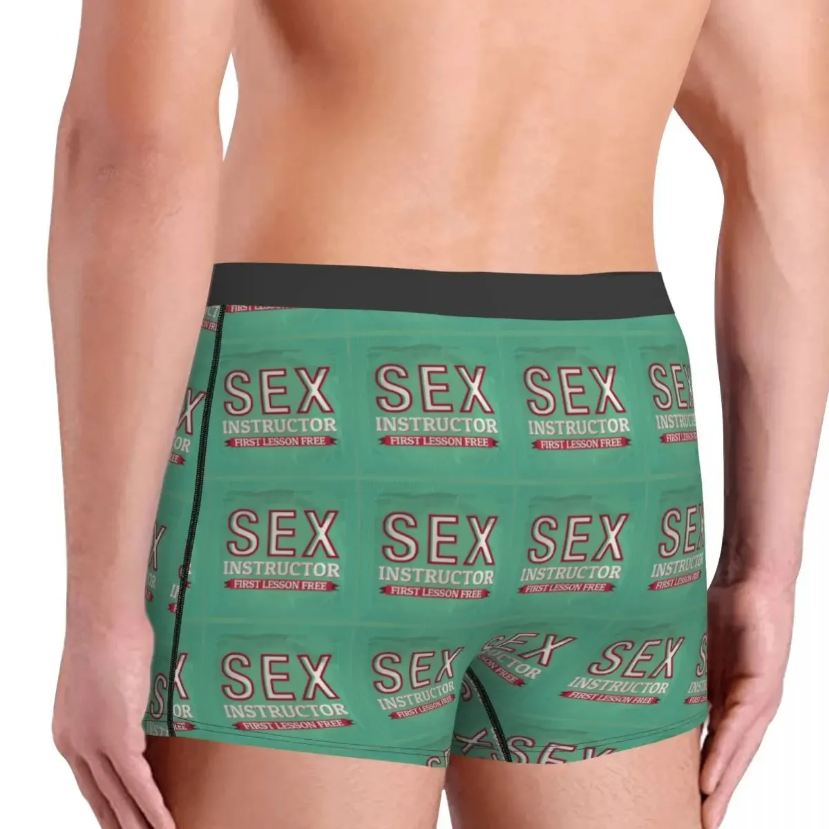 Custom Sex Instructor Boxers Shorts Men Briefs Underwear Sexy Underpants