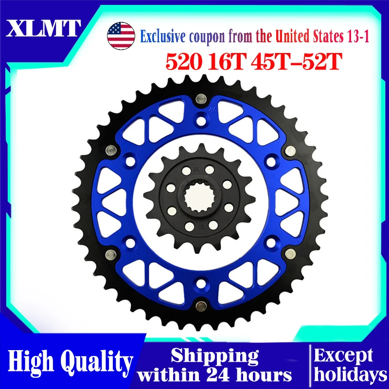 16T 45T-52T Motorcy…