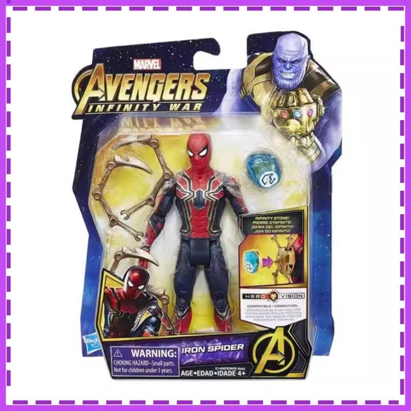 

Hasbro Anime Marvel The Avengers Captain America Thor Iron Spider Doctor Stranger Gifts for Children Action Figure Model Toys