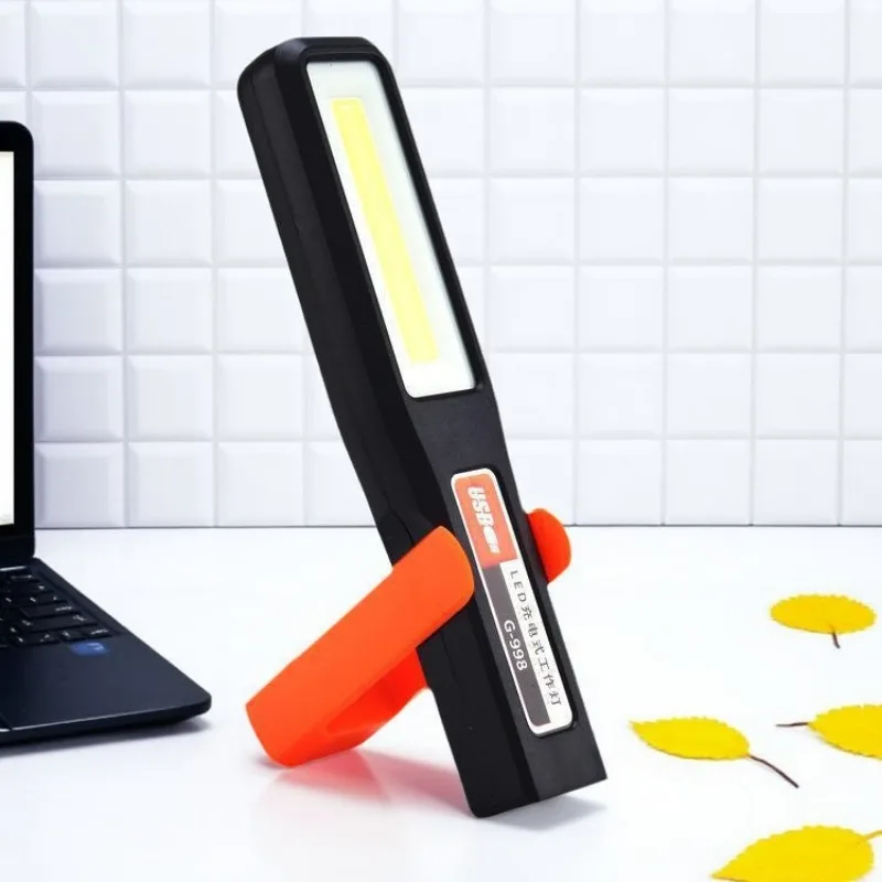 

Multifunctional COB Work Light Flashlight USB Charge Ultra Bright Magnetic Adsorption Emergency Lamp Warning Lights Waterproof