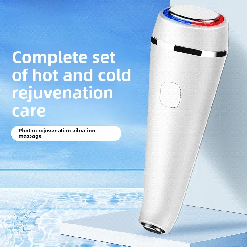 New Color Light Introducer Directly From The Manufacturer Red Light Blue Light Eye Facial Massager