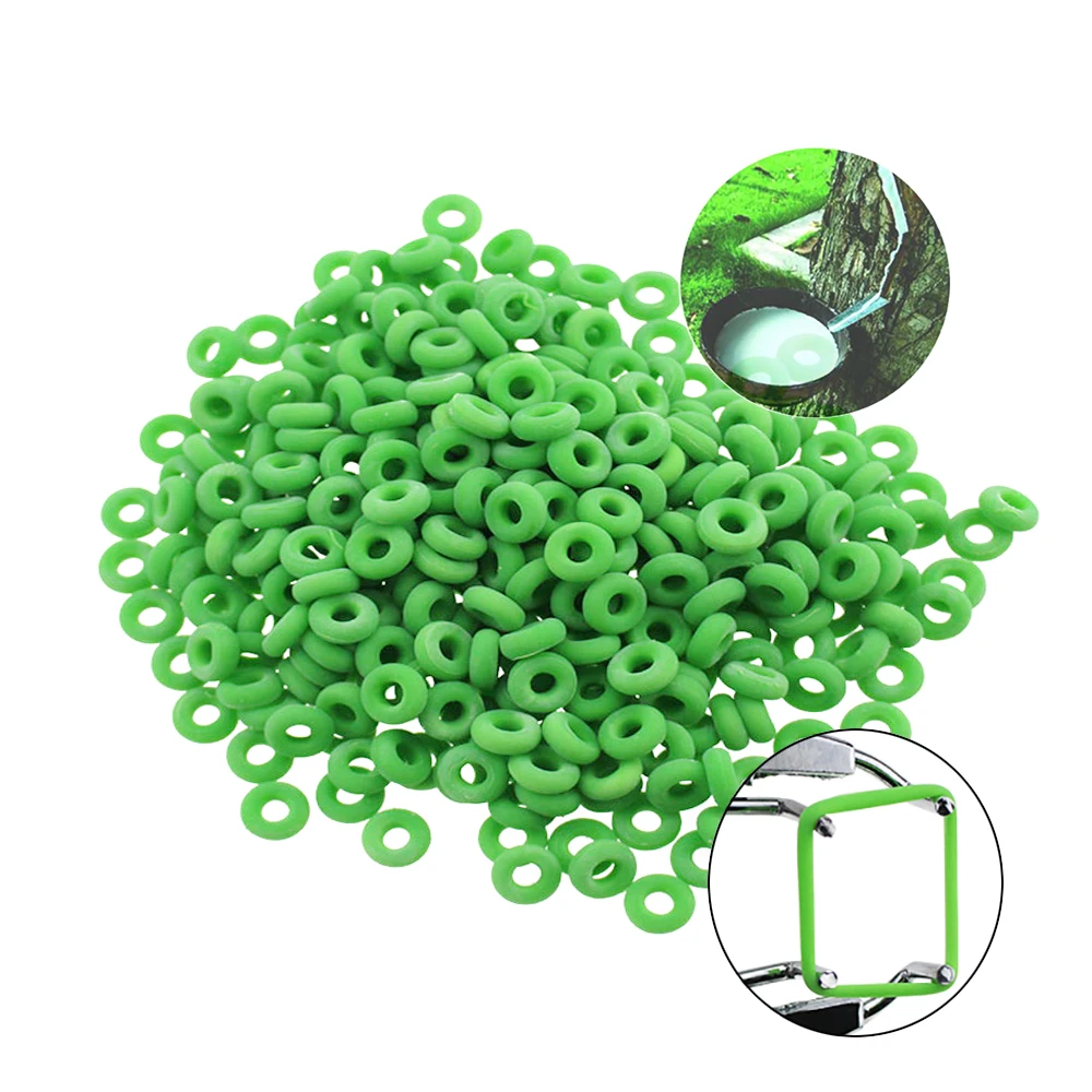 100pcs Castration Bands Rubber Rings For Castration Docking Sheep Goats Calves Elastrator O-Ring