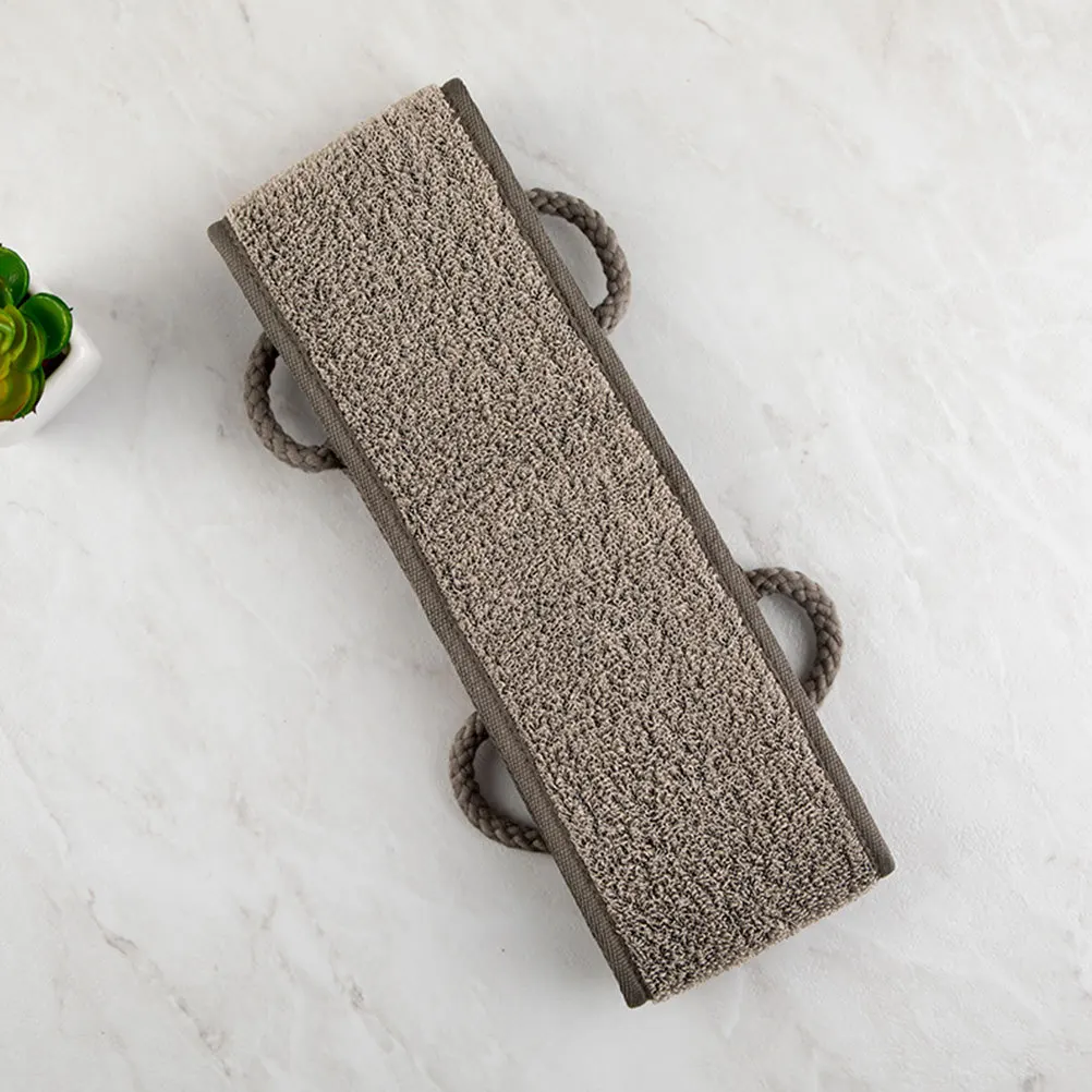 

2Pcs Exfoliating Back-Pulling Scrubber Shower Strap Dead Skin Remover Bath Wash Towel Back Clean Supplies Bath Towel