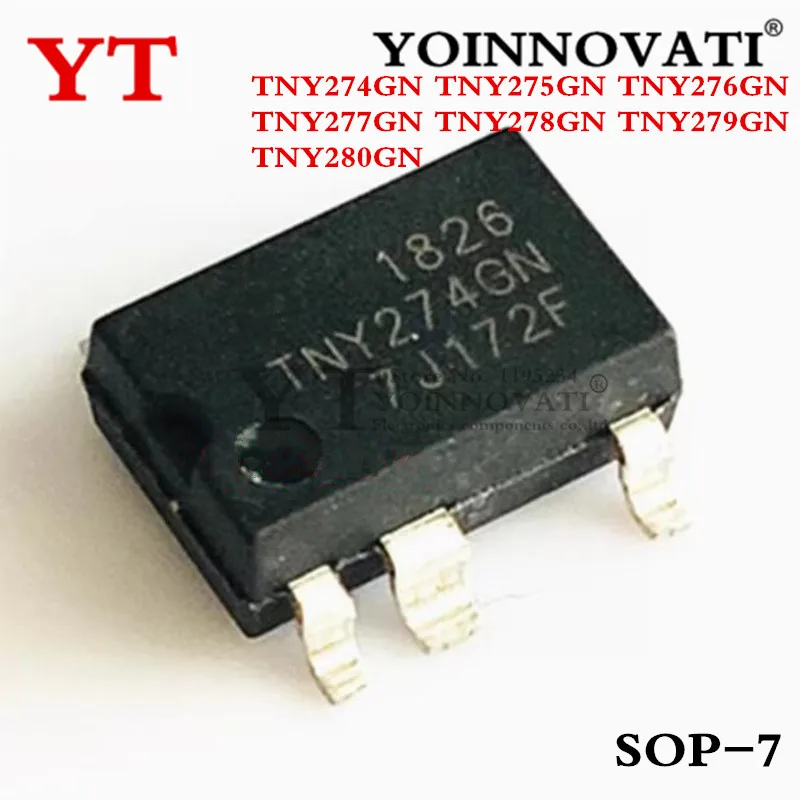 5PCS 50PCS TNY274GN TNY275GN TNY276GN TNY277GN TNY278GN TNY279GN TNY280GN -7 IC