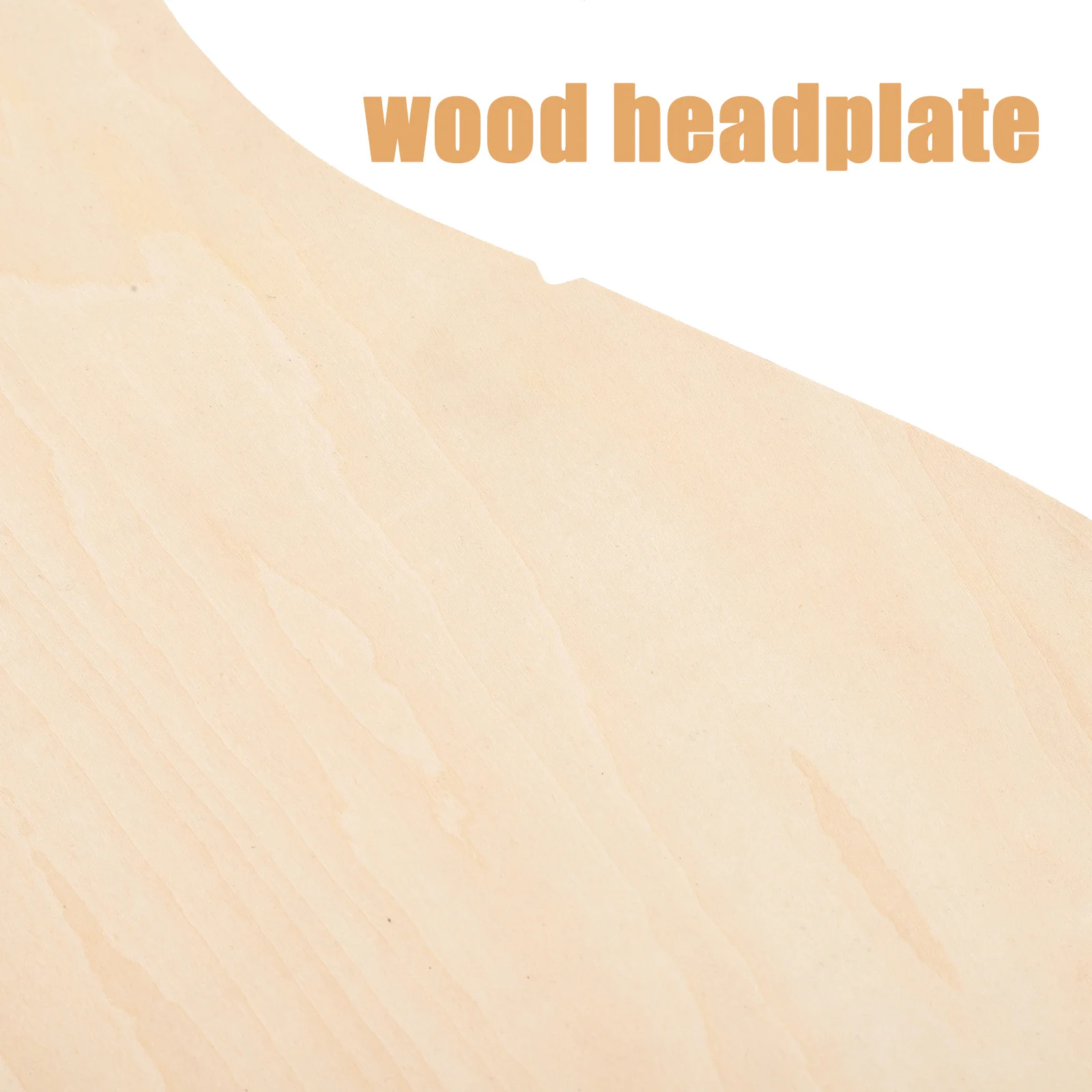 Diy Guitar Neck Head Makeup Board Gourd Shape Board Wood Guitar Production Electric Guitar Guard Board Panel Gourd Type Veneer