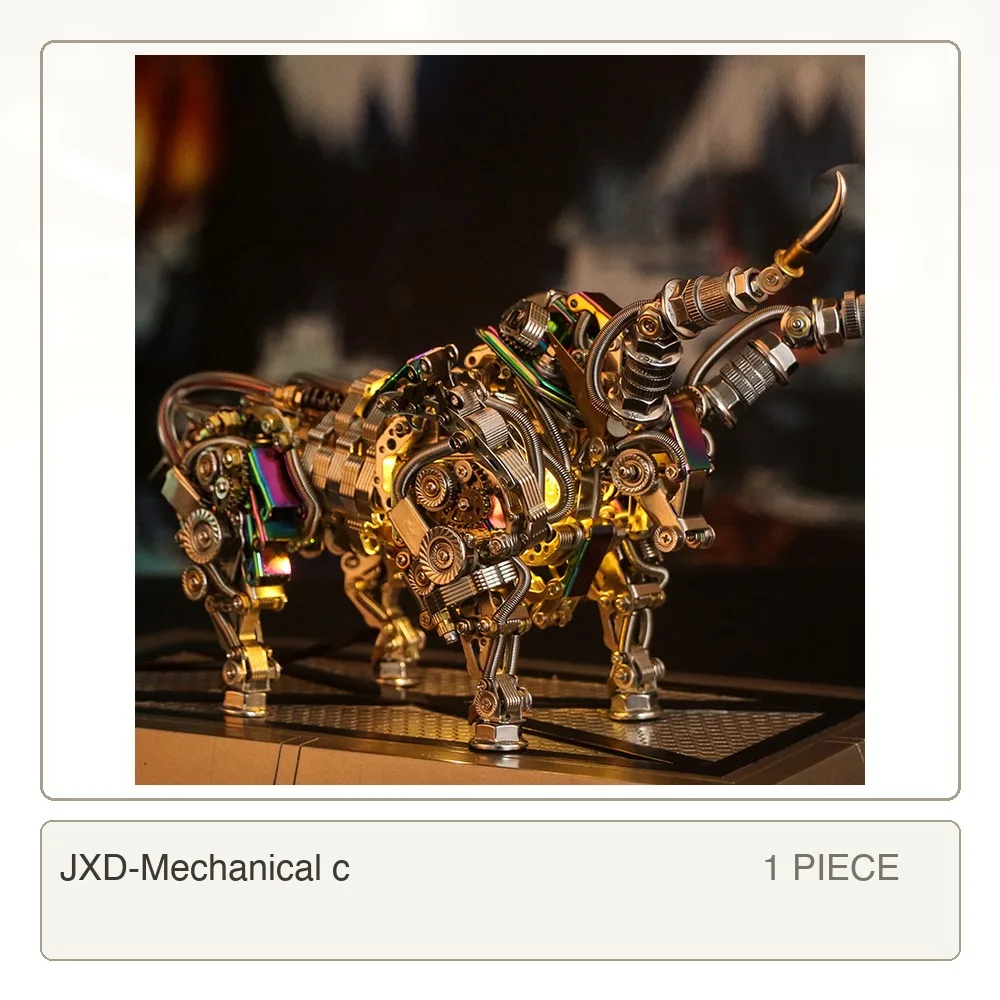 3D diy metal assembly Assembly Kit precision machinery adult boy gift difficult building block Model adult scorpion toy