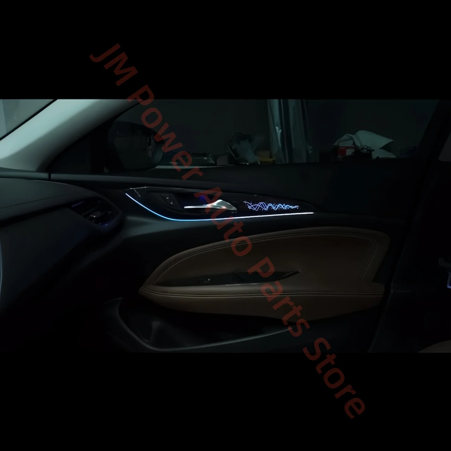 For Buick Regal 2017-2024 LED Ambient Light Automobile interior lighting upgrade car accessories Carbon fiber texture Trim Strip