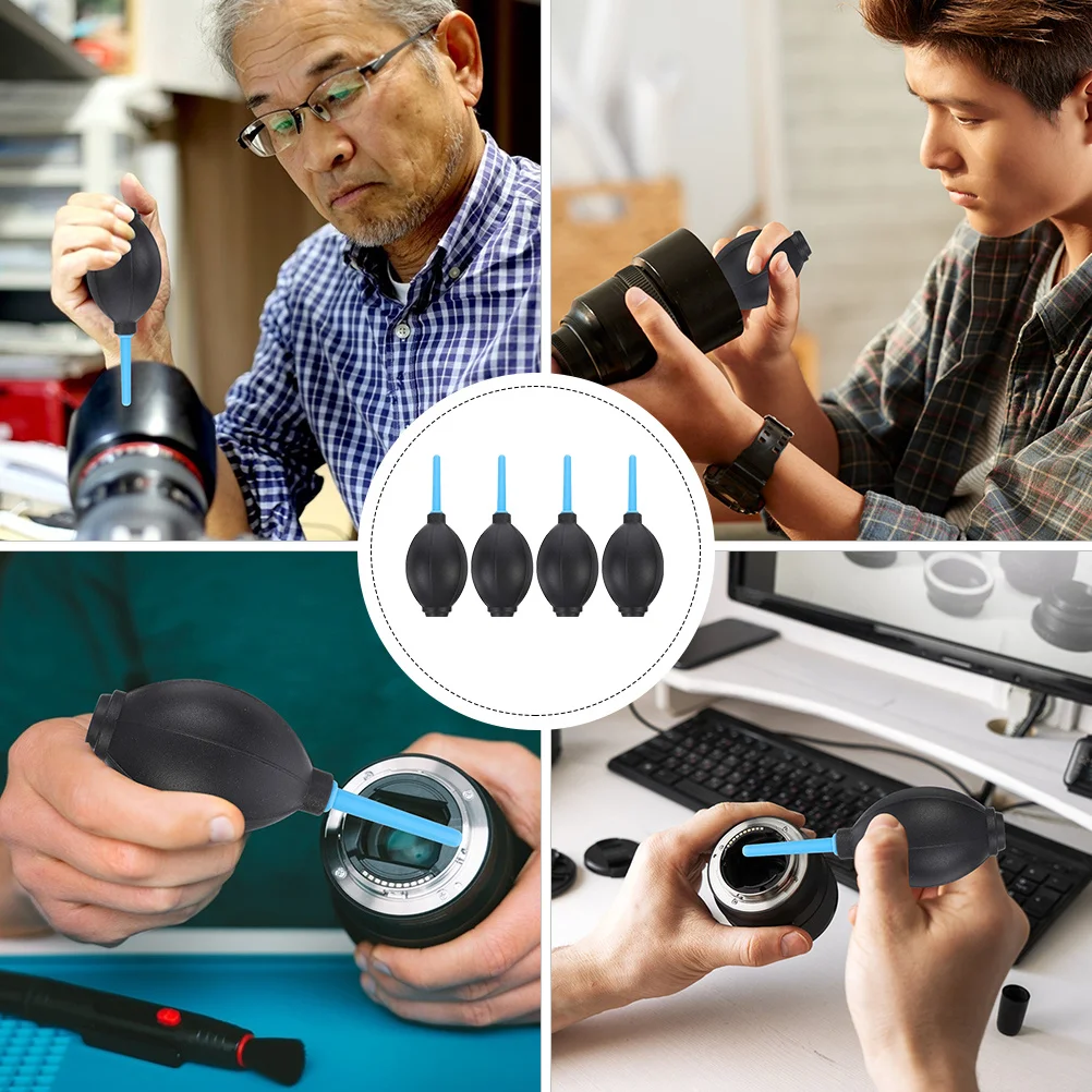 

4pcs Camera Duster Cleaner Air Blower For Lens Sensor Keyboard Dust Blaster Compressed Air Equipment Dust Cleaner Tool