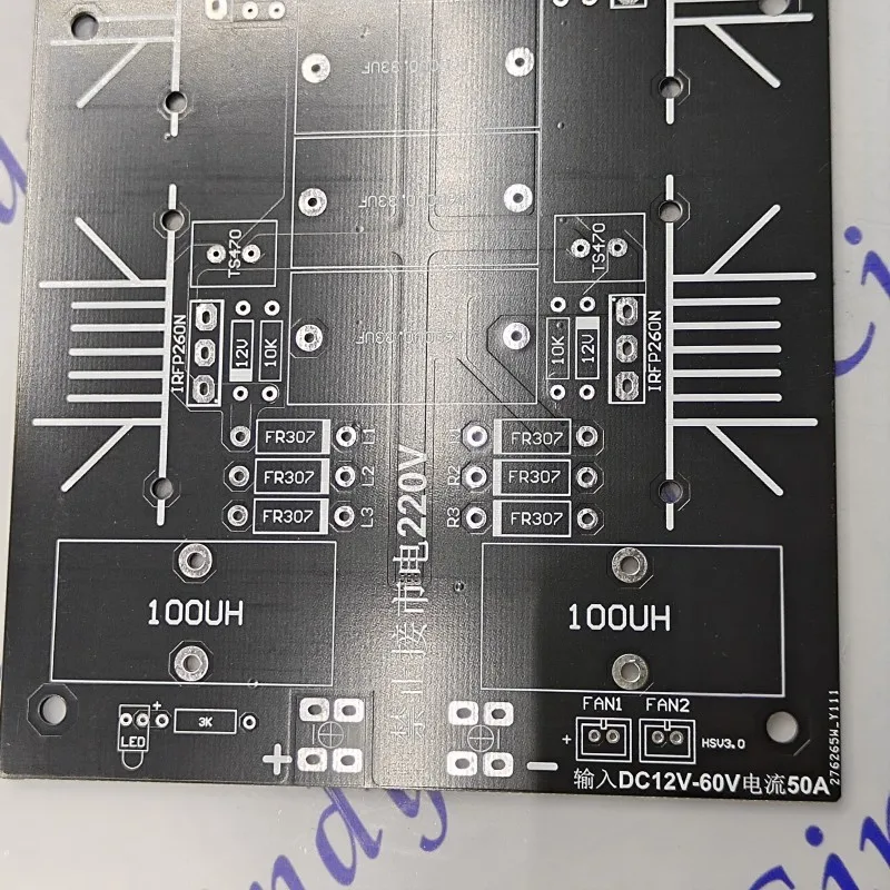 1pcs ZVS High Frequency Induction Heating Machine Medium frequency Furnace 6 tube PCB