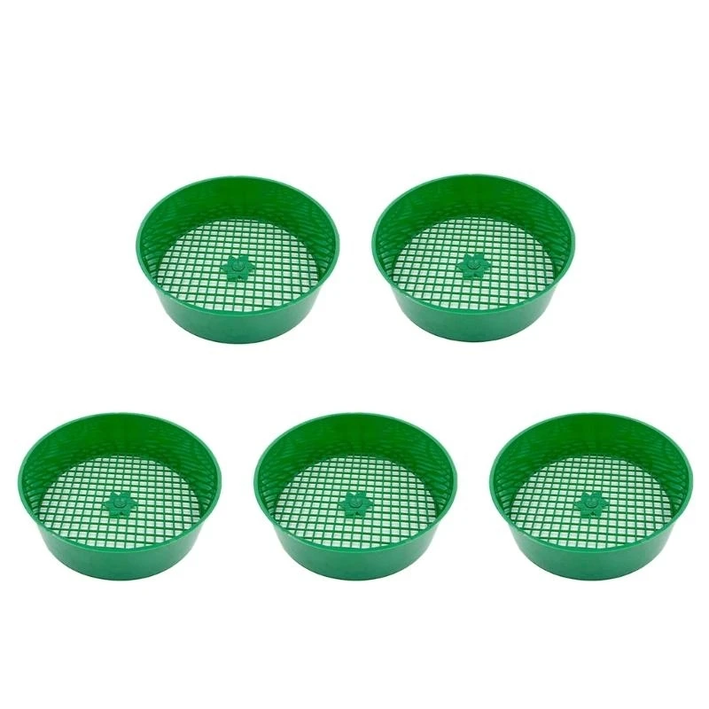 

Зеленый пластиковый набор Sifter Sifter 5/10 для домашних садовников и профессионального использования