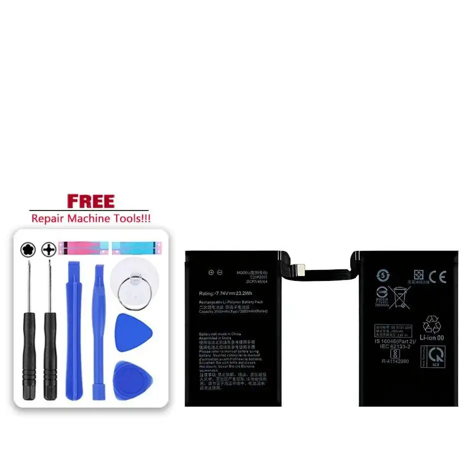 

3000 мАч для телефона Asus Rog Phone 5 5S Pro 4Pro 5Spro ZS673KS I005DA I005DB C21P2001, долговечная мобильная батарея