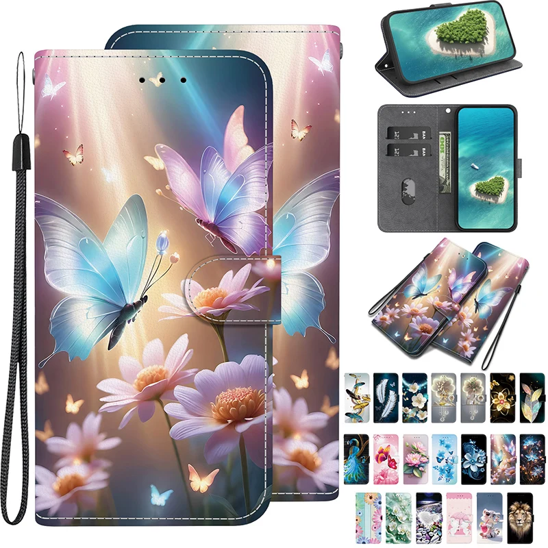 Brieftasche Flip Ledertasche Für Realme 8 13 Pro 5G 13 Plus realme 5 5S 6I 5I 7I 8i 12 Lite 4G Fällen Magnetische Karte Slots Telefon Abdeckung
