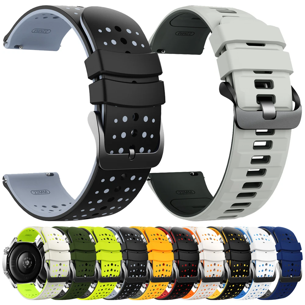 22Mm Silicone Strap… - image