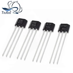 10PCS 49E 44E 41F A3144/Y3144 Hall Sensor/Brushless Motor/Electric Motor TO-92 OH44E OH3144