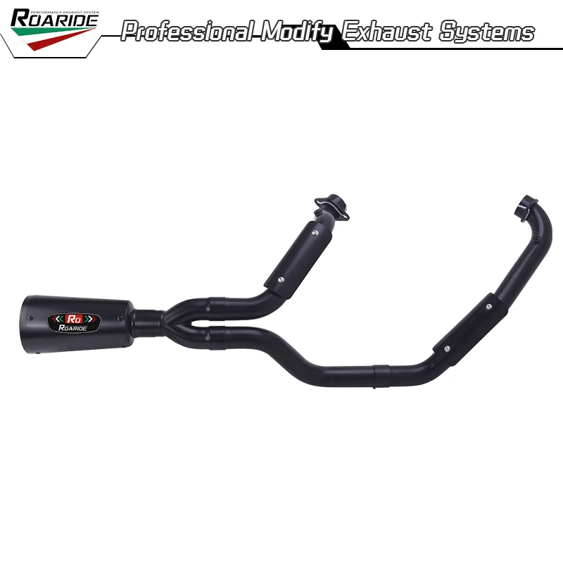 

Full System Motorcycle Exhaust DB Killer Muffler Front Mid Pipe For INDIAN Scout Sixty Bobber Icon Twenty Rogue Icon 2015 - 2024