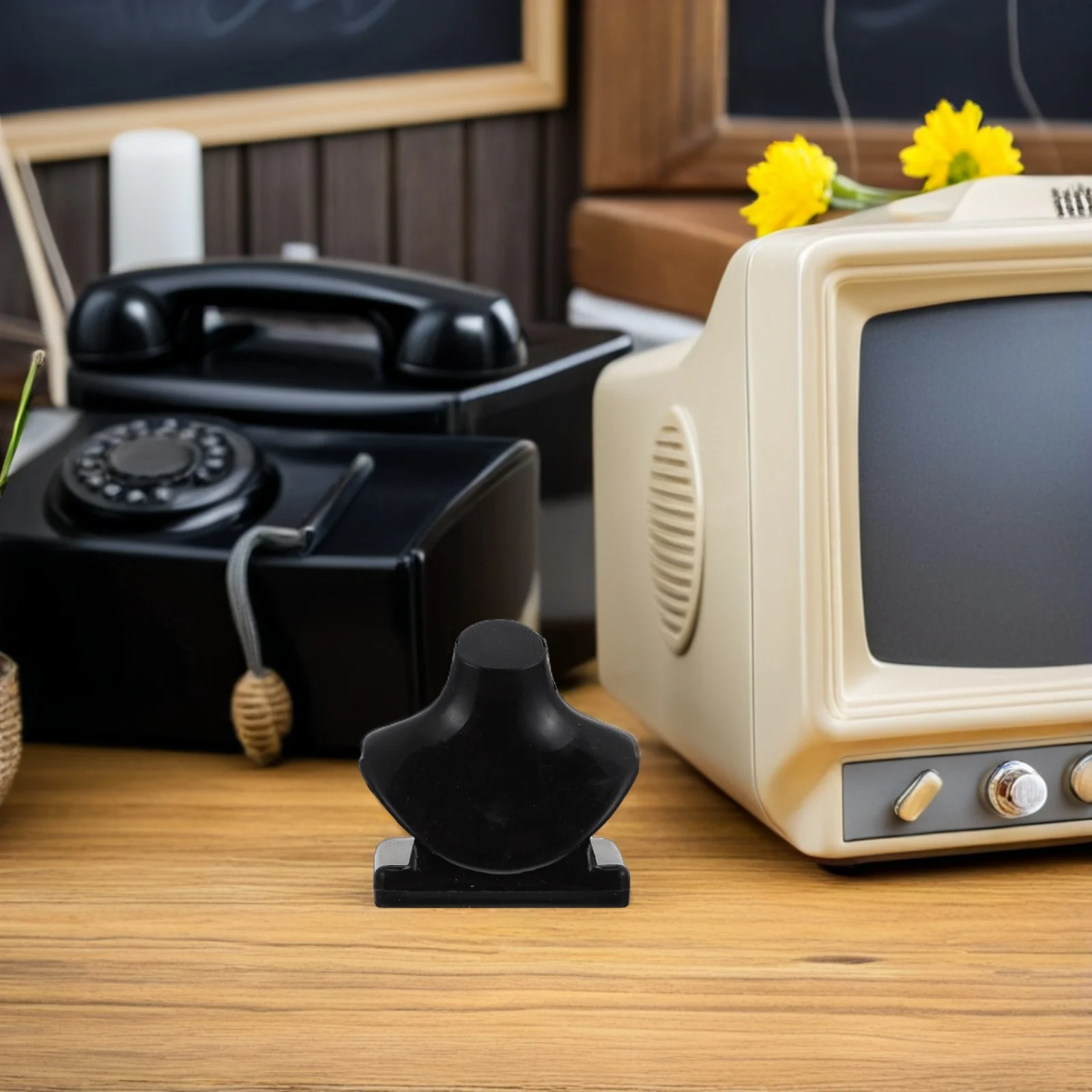 

40Pcs Miniature Necklace Holder Black Jewelry Bust Stand for Mini House Decor Small Jewelry Display Miniature Necklace Mannequin