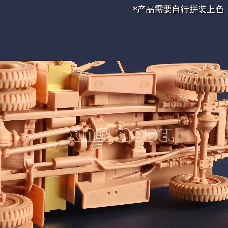 Trompetista Kit de modelo de carro montado de plástico 63567 US GMC CCKW352 Torre de metralhadora de carro Plus M2A1 105mm Obús 1/35