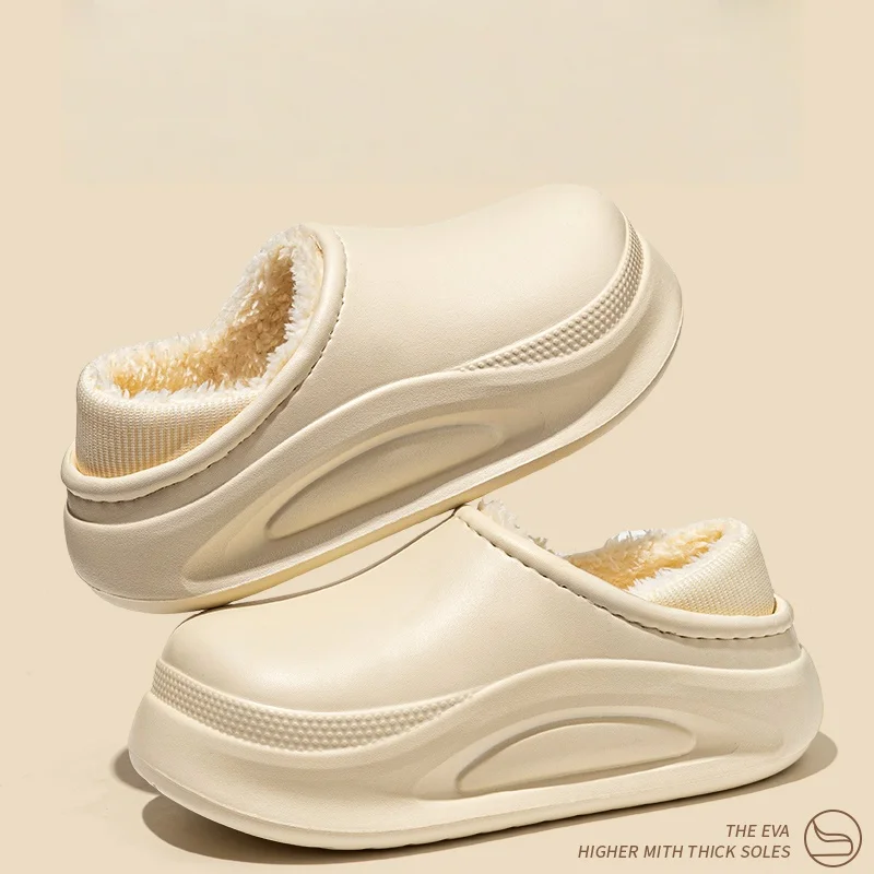 2025 nuove pantofole invernali da uomo e da donna con suola in memory foam scarpe da tetto ultraleggere antiscivolo calde e confortevoli