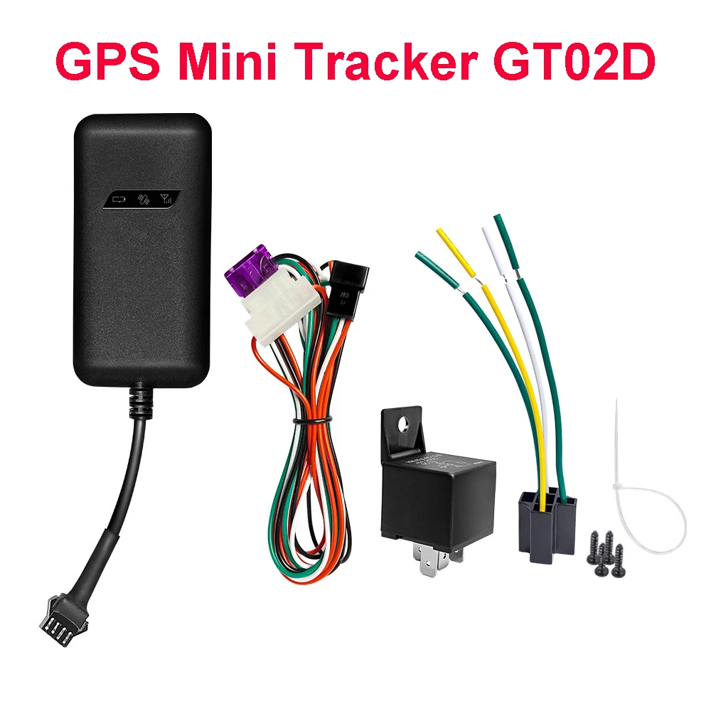 

Car GPS Mini Tracker GT02D Vehicle Moto GPS Tracker Tracking Monitor Remote Control Alarm Locator Device GSM GPRS PK GT02 GT02N