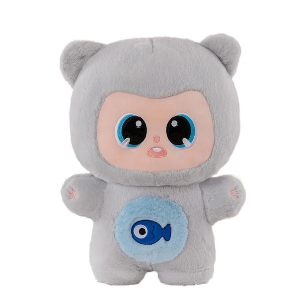 

Sleep Pillow Fish Little Cat Plush Doll Meow Cute Cat Plush Toy Cartoon Soft Cat Stuffed Toy Birthday Gift
