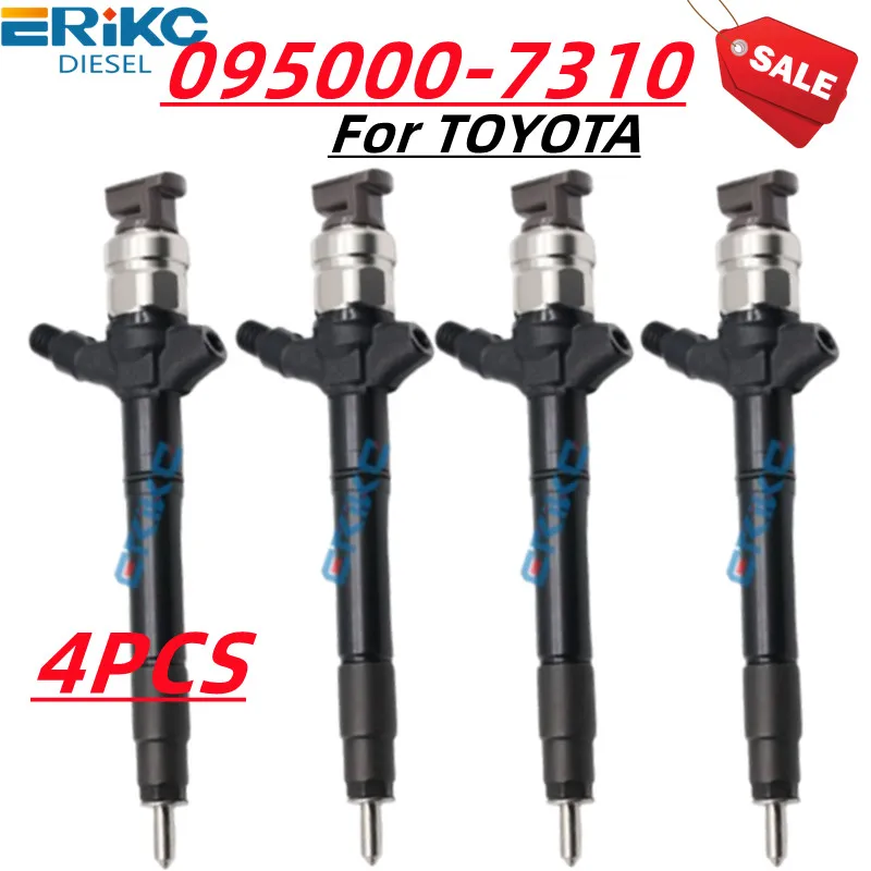 

095000 -7310 095000 -7311 095000 -7312 Комплект форсунок Common Rail для DENSO TOYOTA AVENSIS 23670-09180 23670-09240 23670-09280