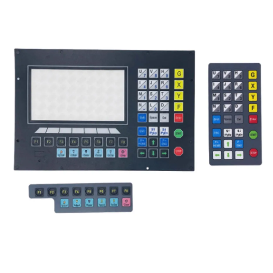 Shanghai Fangling CNC cutting machine system F2300B key film Jiao Tong University plasma programming operation panel film