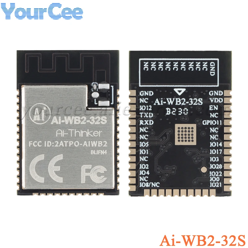Ai-WB2-12F Ai-WB2-32S Ai-WB2-13 NodeMCU WiFi Wireless Module BLE 5.0 Development Board Type-C ESP8266 ESP-12F ESP32-S