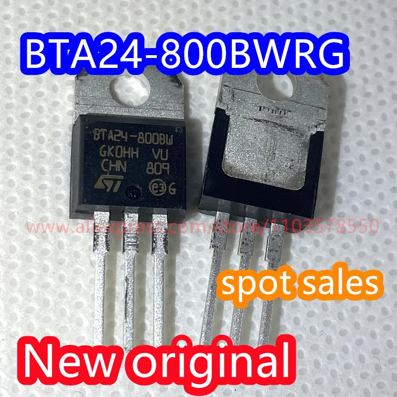 

10PCS BTA24-800BWRG package TO220 bidirectional thyristor brand new original BTA24-800BW