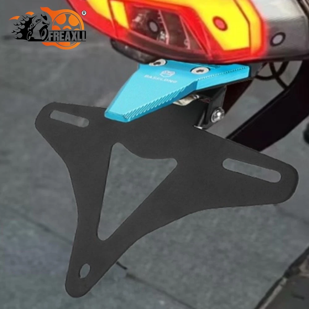

NEW For CFMOTO CF 675SR-R 675 SRR 675NK 675SR 2024-2026 Rear License Plate Holder Bracket Motorcycle Short Tail Accessories 2025